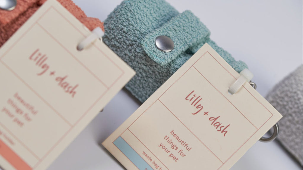 boucle waste bag holder - Lilly + Dash