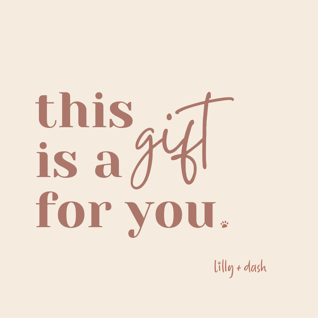 gift card - Lilly + Dash